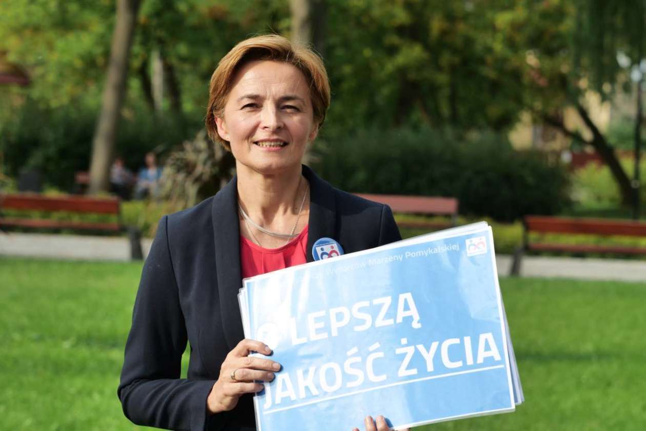  Marzena Pomykalska walczy o fotel burmistrza Kraśnika  - Autor: Maciej Kaczanowski