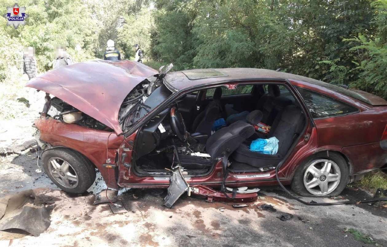 Wypadek w miejscowości Rudno 16.09.2018 - Autor: Policja