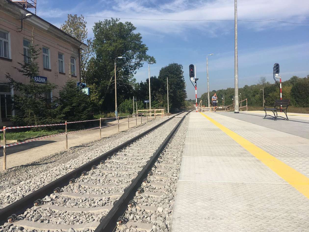 Trasa kolejowa Lublin - Kraśnik otwarta - Autor: PKP PLK