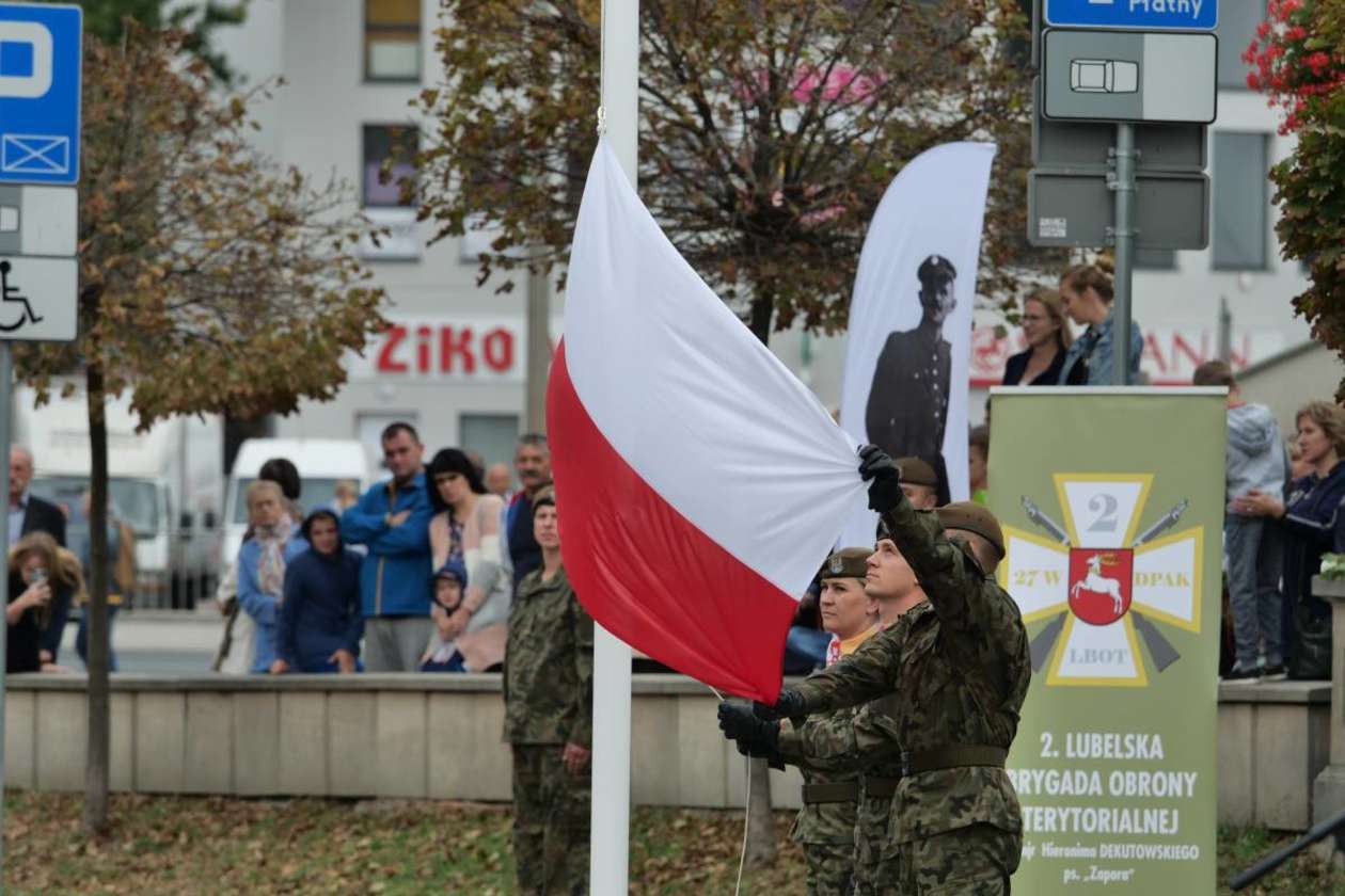  Przysięga terytorialsów na pl. Zamkowym (zdjęcie 20) - Autor: Maciej Kaczanowski