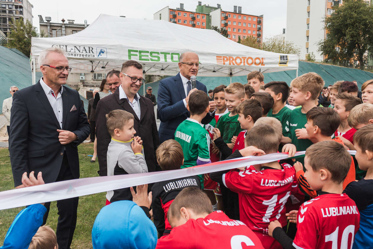  Nowy stadion Lublinianki otwarty (zdjęcie 16) - Autor: Krzysztof Mazur