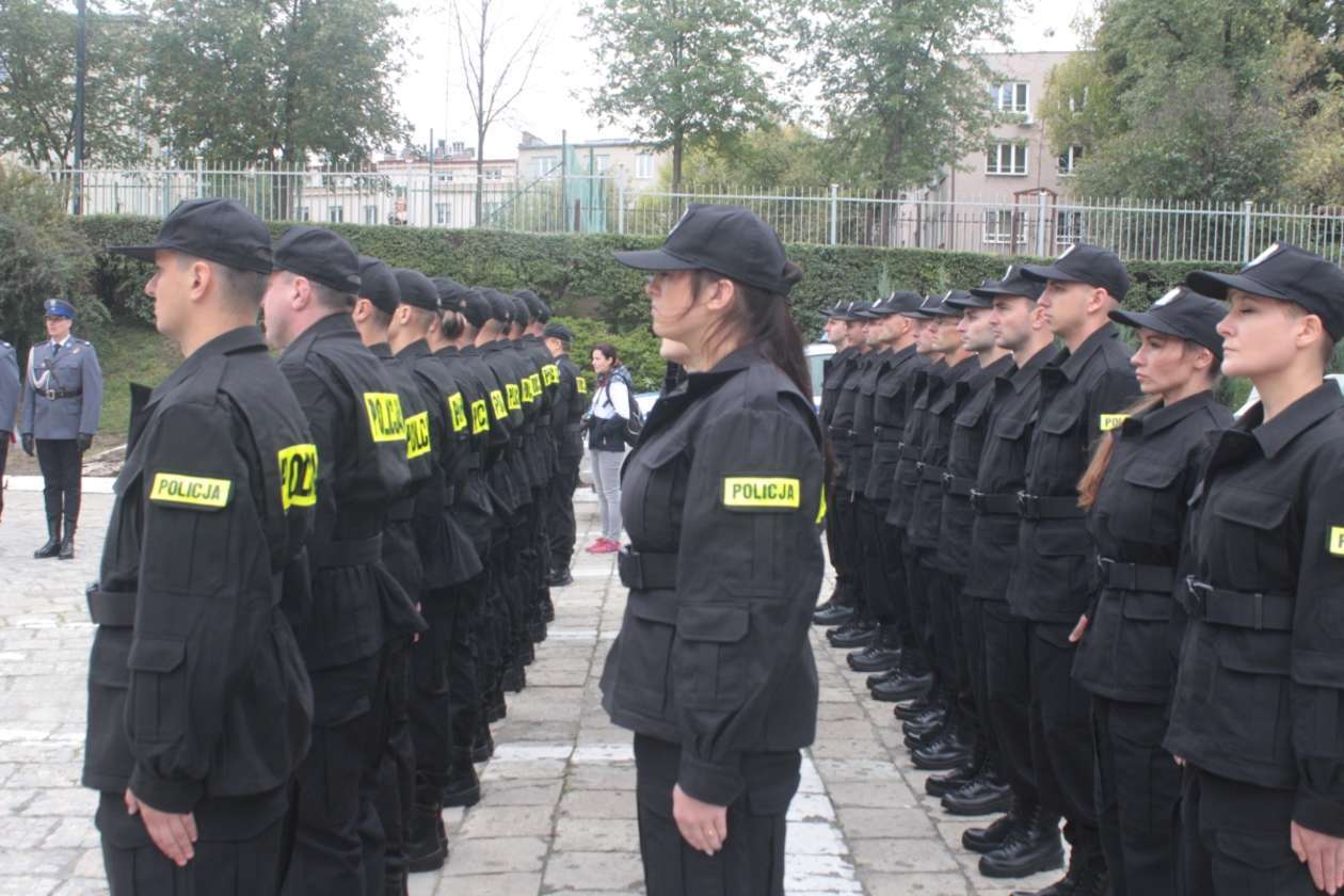 Ślubowanie policjantów w Lublinie - Autor: Mirosław Trembecki