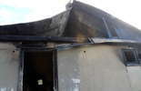 Pożar w Kurowie, spłonął dom (zdjęcie 5)