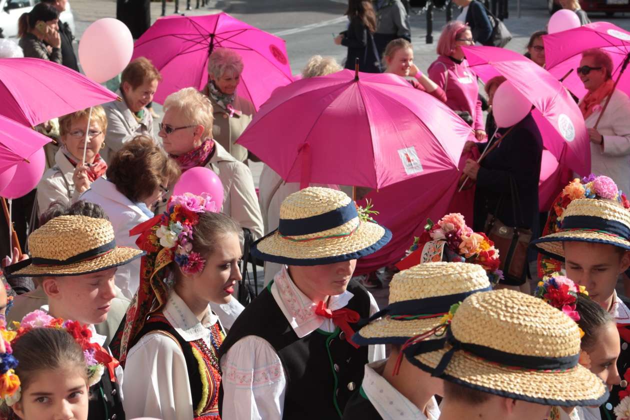 Marsz Różowej Wstążki w Lublinie	 (zdjęcie 2) - Autor: Mirosław Trembecki