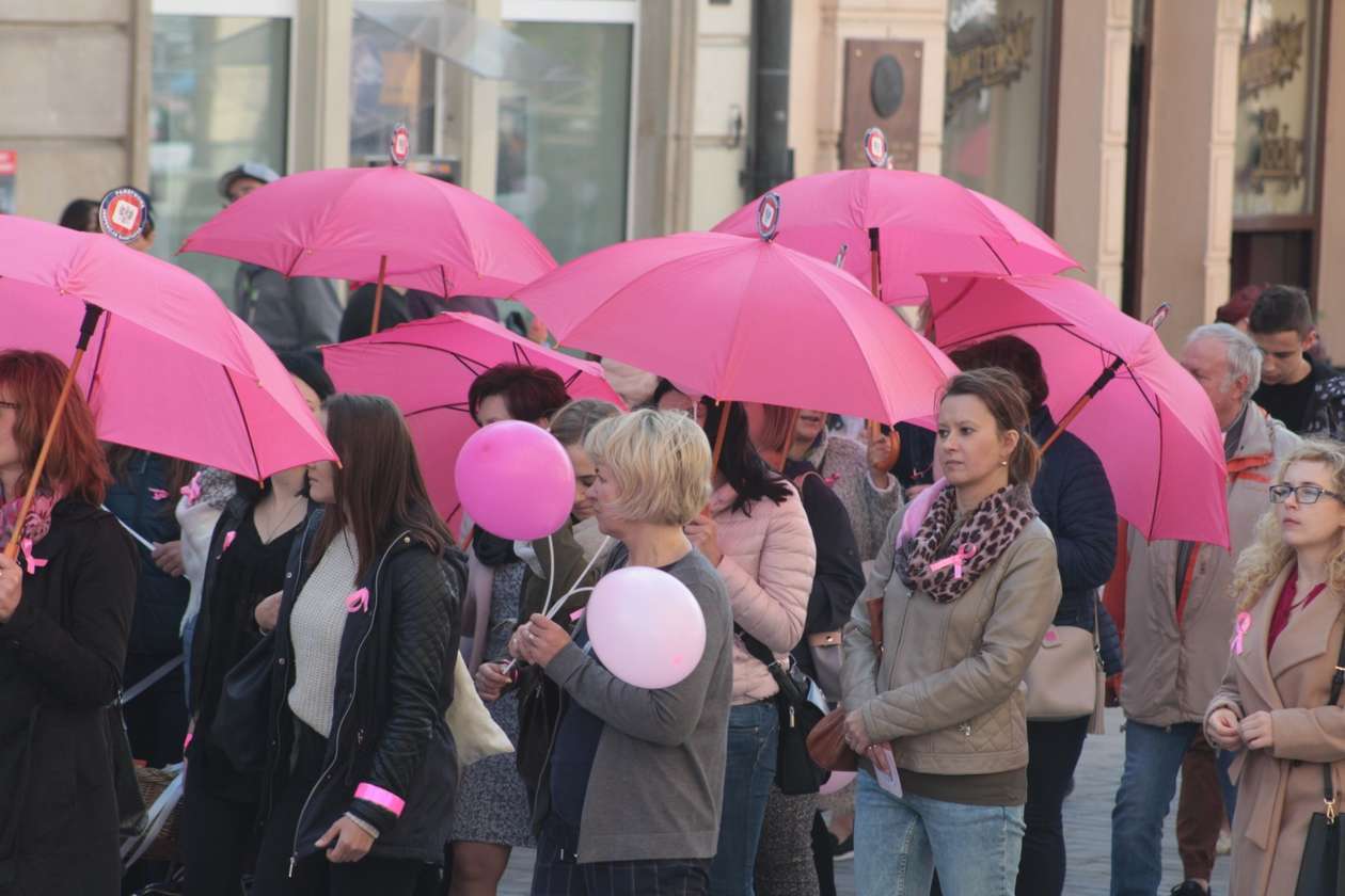 Marsz Różowej Wstążki w Lublinie	 - Autor: Mirosław Trembecki