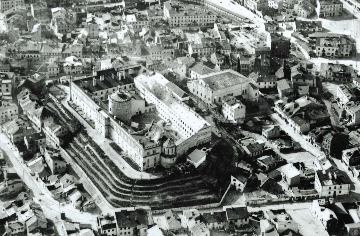  <p>Zdjęcie lotnicze Lublina, lata 30. ubiegłego wieku&nbsp;</p>