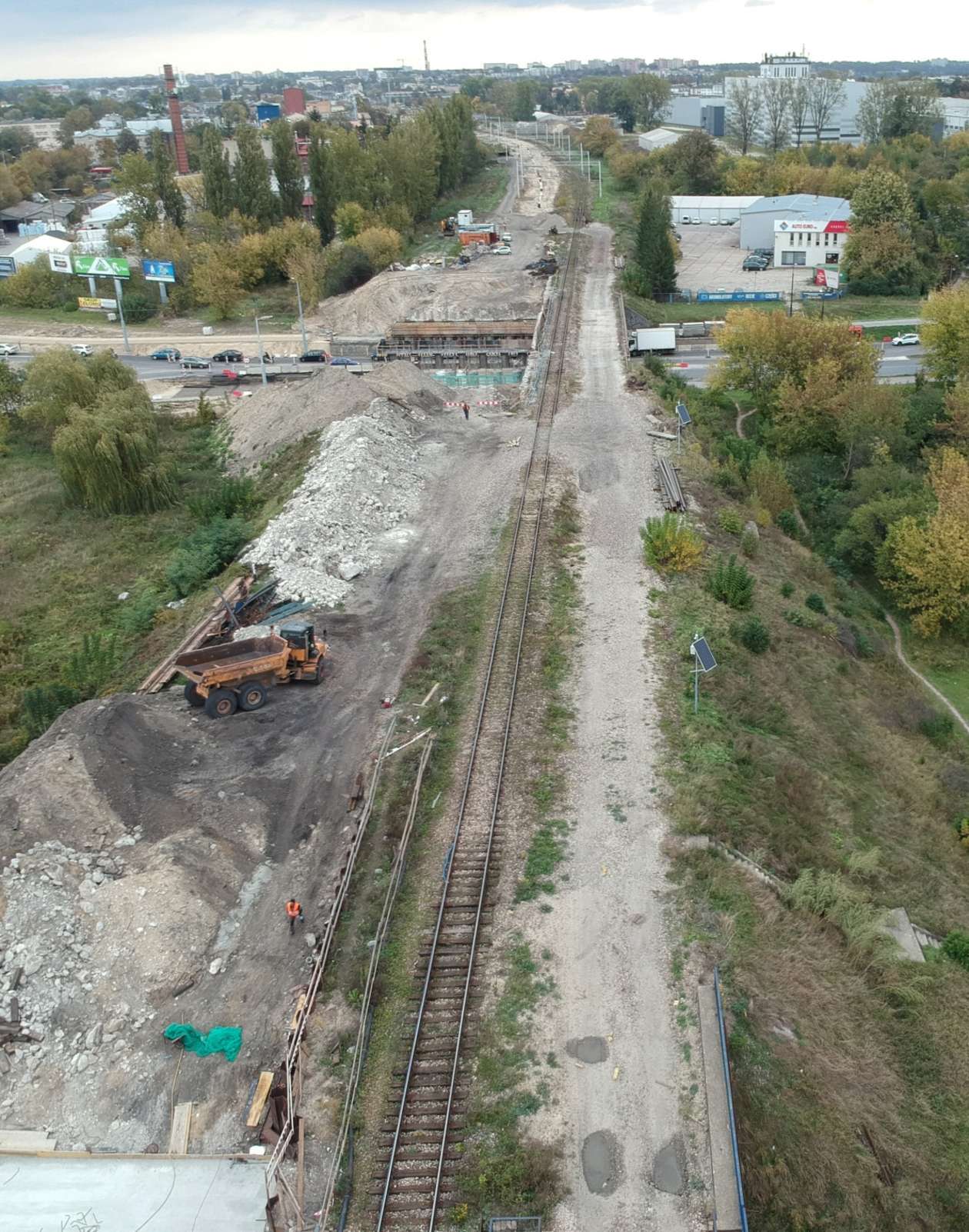  Przebudowa linii kolejowej w Lublinie (zdjęcie 3) - Autor: Maciej Kaczanowski