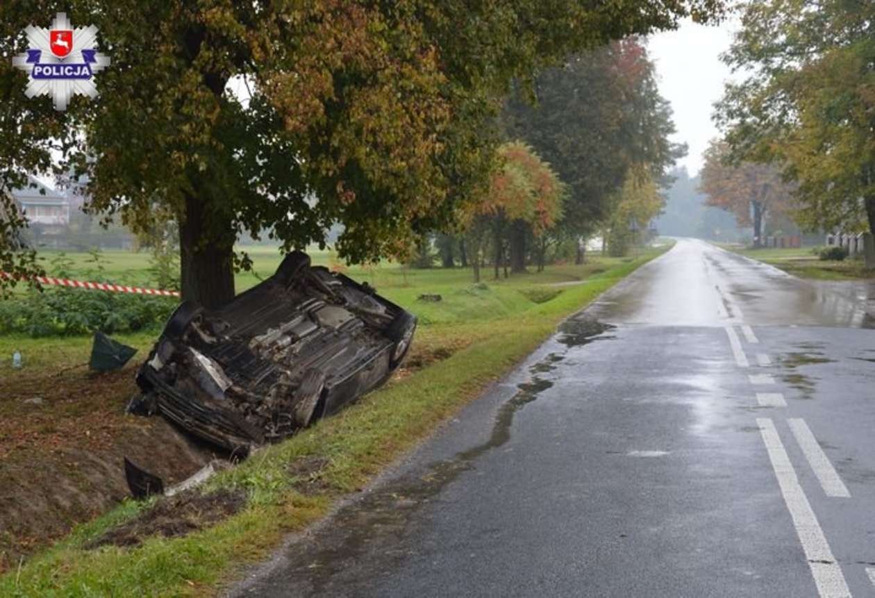 Wypadek w miejscowości Różaniec Drugi