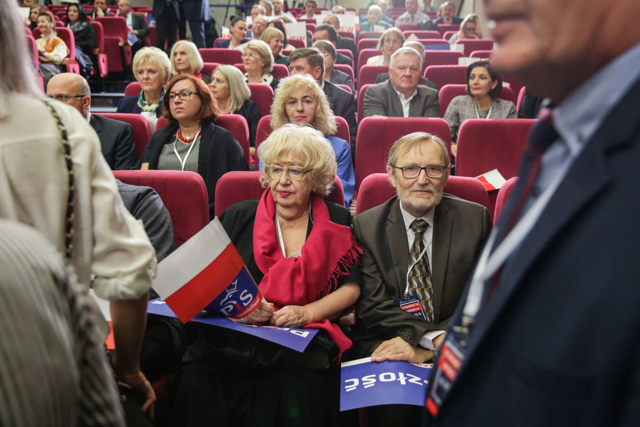 Konwencja PiS w Lublinie z udziałem prezesa Jarosława Kaczyńskiego