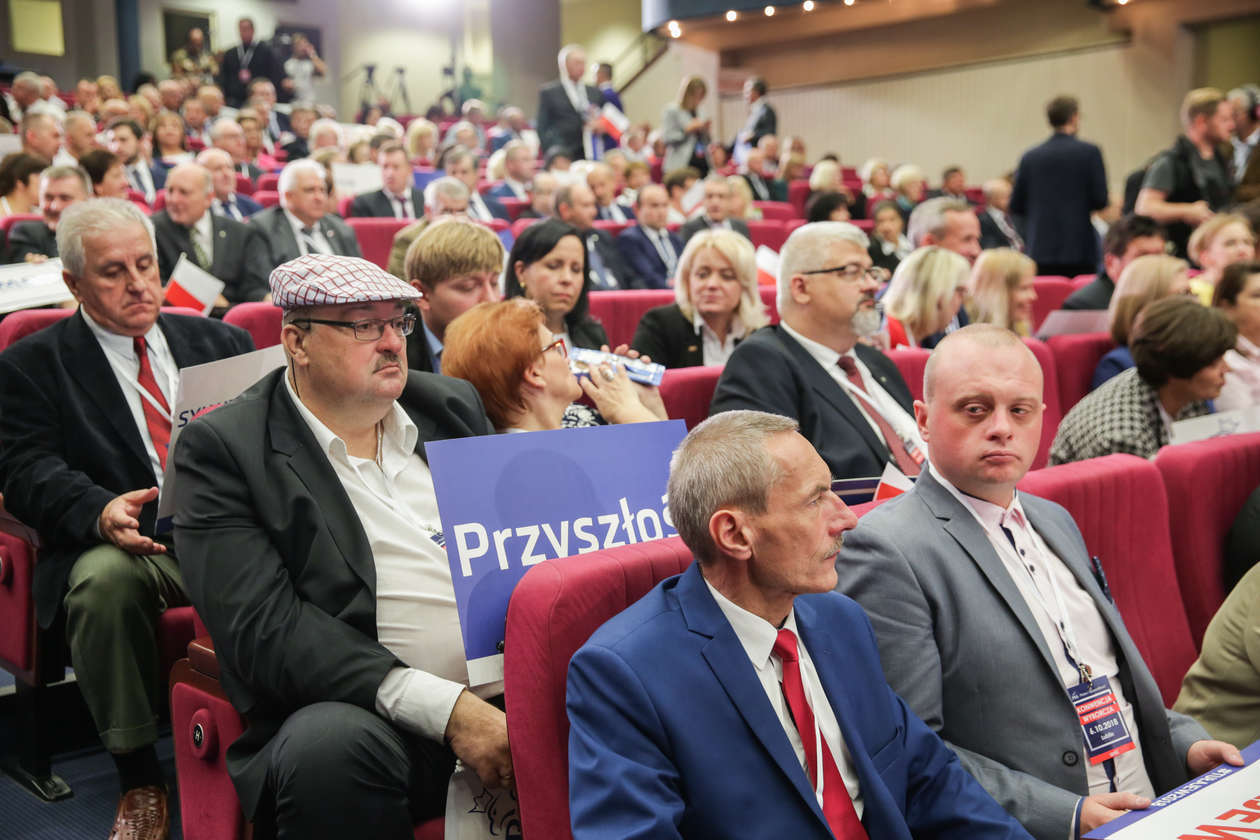  Konwencja PiS w Lublinie z udziałem prezesa Jarosława Kaczyńskiego (zdjęcie 5) - Autor: Krzysztof Mazur