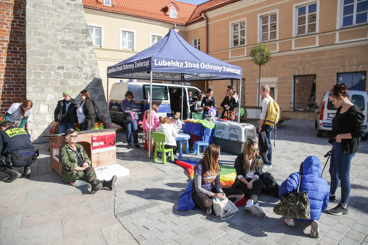 Happening Zerwijmy Łańcuchy w Lublinie