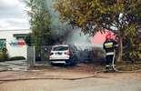 Lublin: Wjechała w skrzynkę gazową, doszło do pożaru (zdjęcie 3)