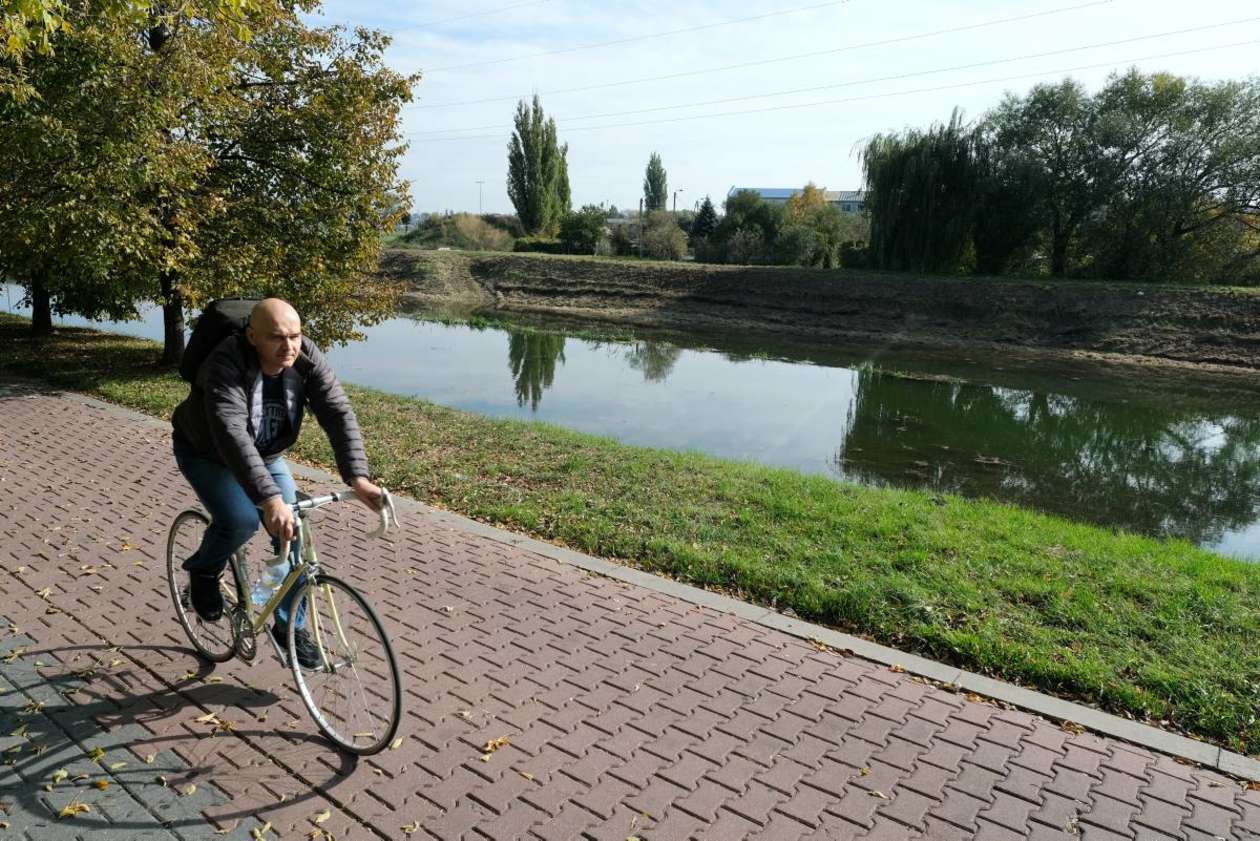 Podwyższony stan wody w Bystrzycy