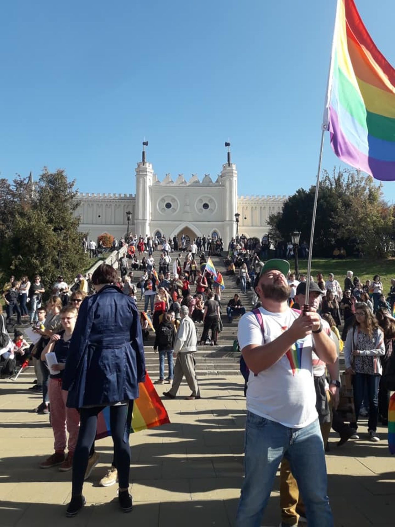  Marsz Równości i kontrmanifestacja w Lublinie (zdjęcie 16) - Autor: Katarzyna Prus
