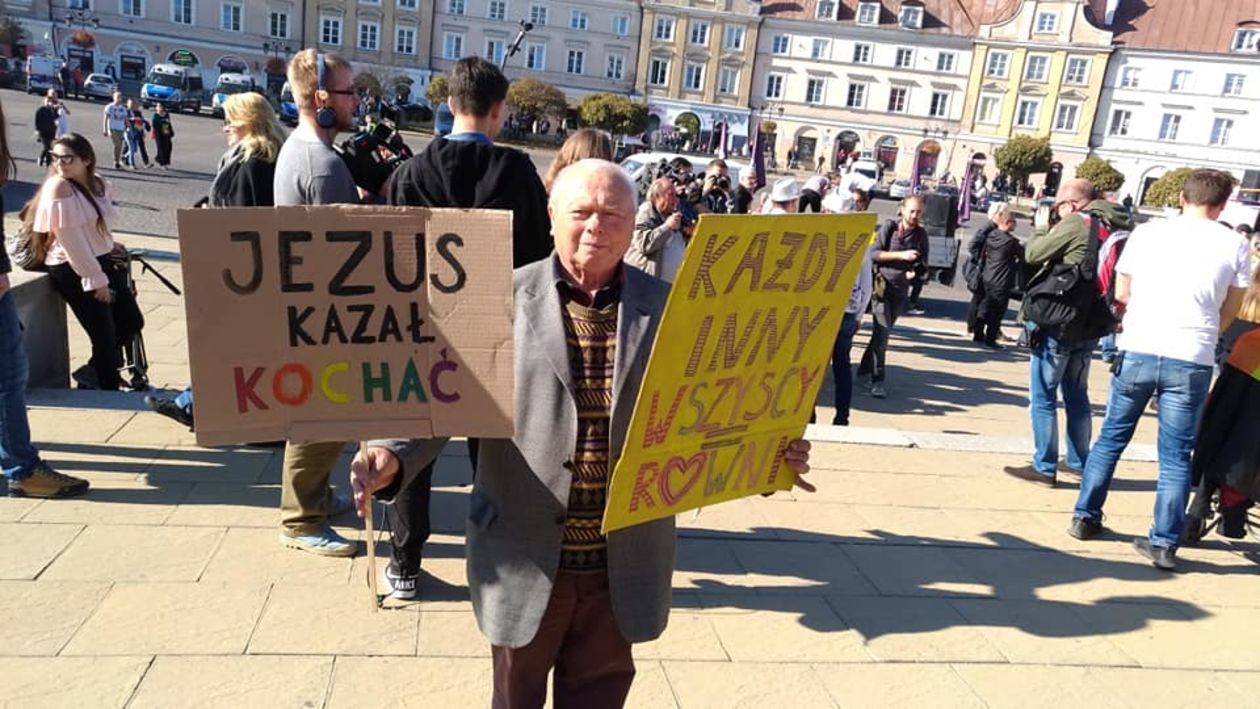  Marsz Równości i kontrmanifestacja w Lublinie (zdjęcie 19) - Autor: Paweł Buczkowski