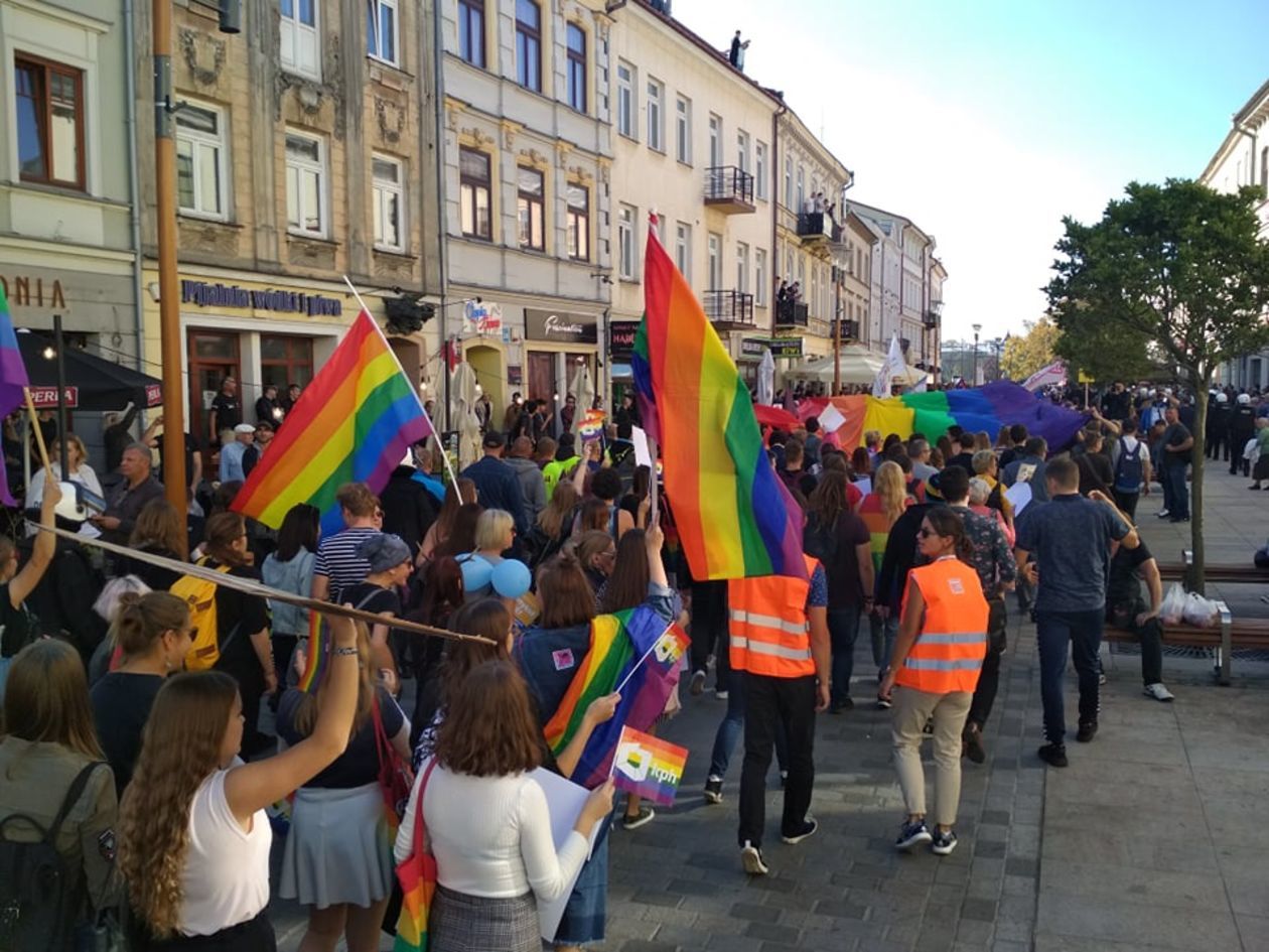  Marsz Równości i kontrmanifestacja w Lublinie (zdjęcie 11) - Autor: Paweł Buczkowski