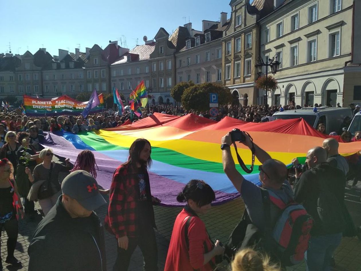  Marsz Równości i kontrmanifestacja w Lublinie (zdjęcie 15) - Autor: Paweł Buczkowski