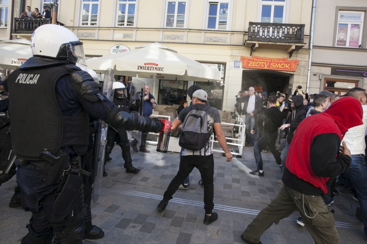 Marsz Równości w Lublinie. Zamieszki wywołane przez przeciwników marszu