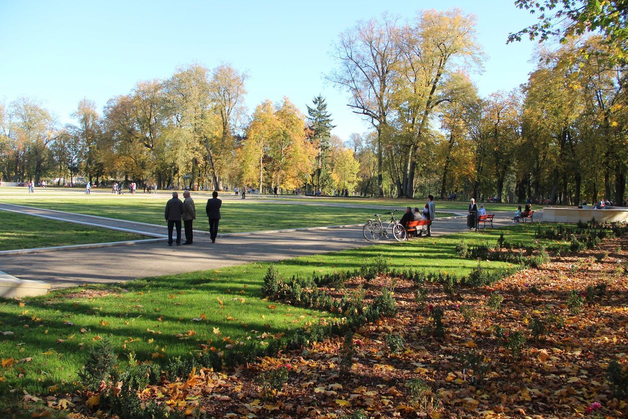  Park Potockich w Międzyrzecu Podlaskim otwarty po rewitalizacji (zdjęcie 7) - Autor: Ewelina Burda