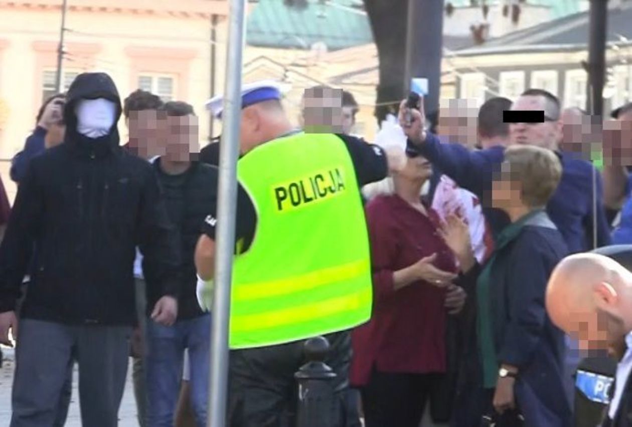 Zaatakował gazem policjanta podczas Marszu Równości w Lublinie - Autor: Policja