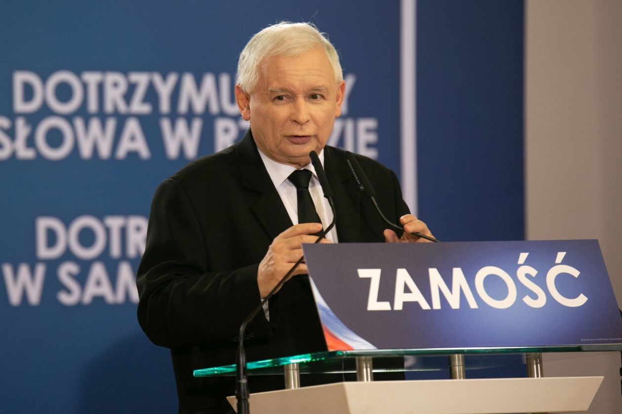  Jarosław Kaczyński w Zamościu (zdjęcie 7) - Autor: Kazimierz Chmiel