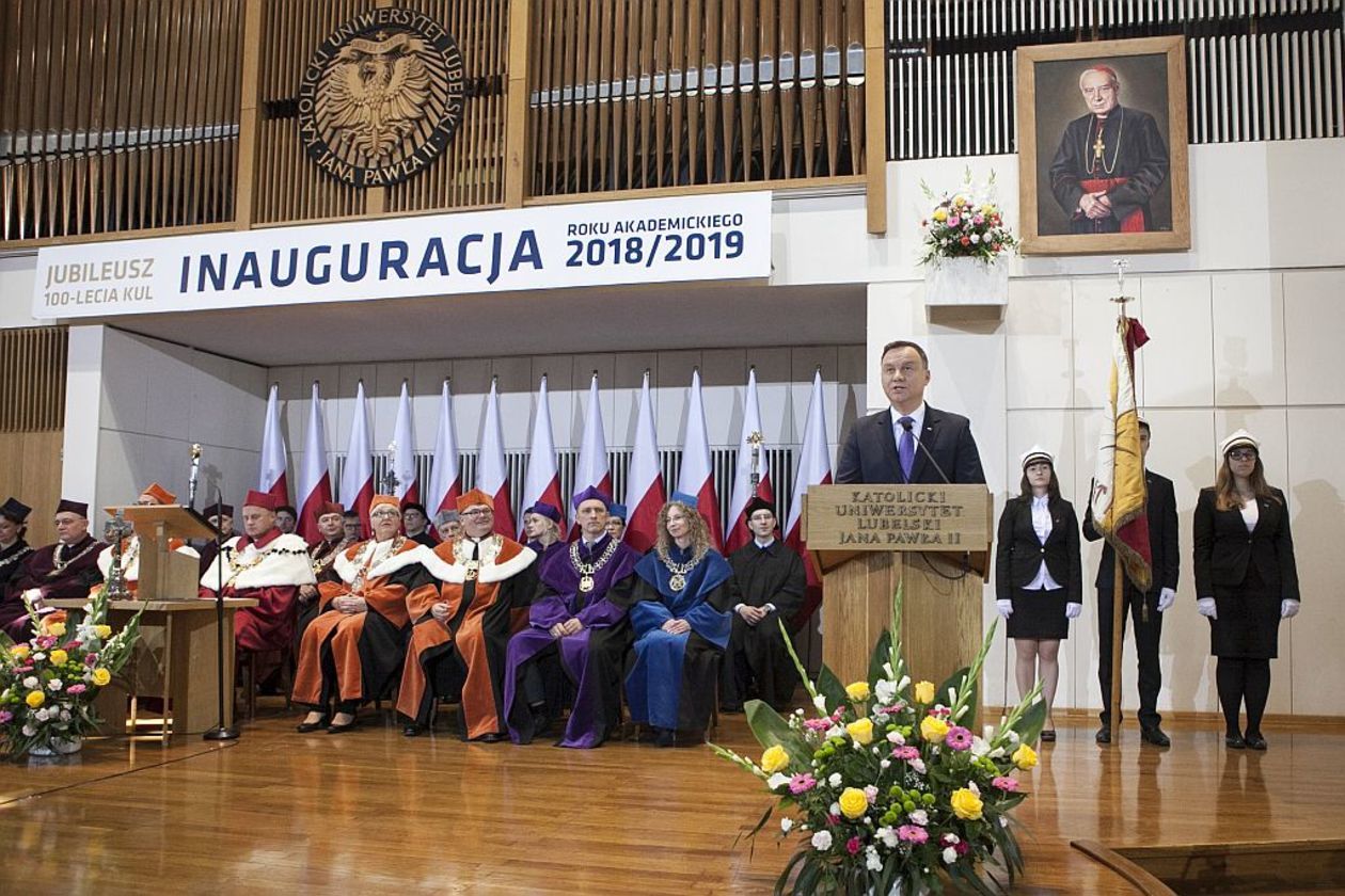  Inauguracja roku akademickiego w Katolickim Uniwersytecie Lubelskim (zdjęcie 1) - Autor: Jacek Szydłowski