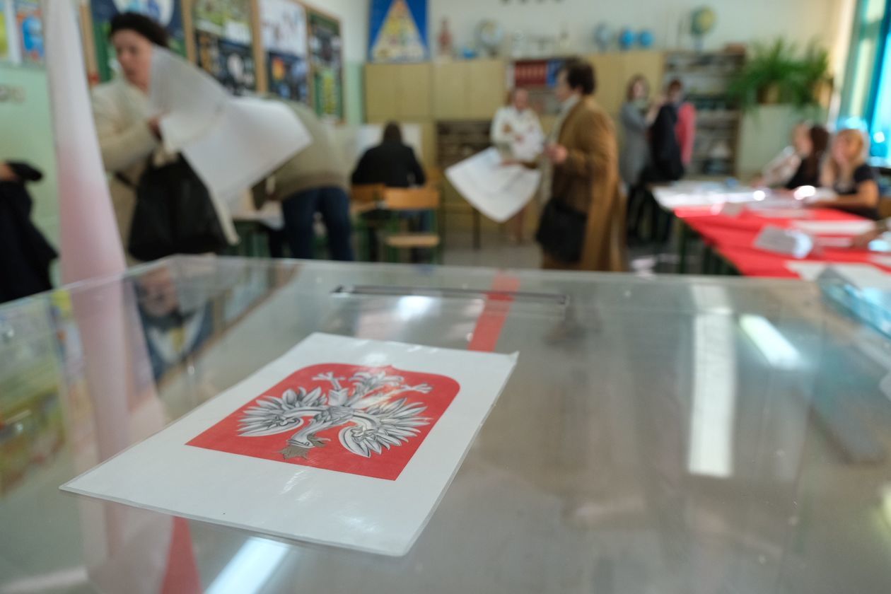  Wybory samorządowe 2018 w woj. lubelskim. Głosowanie (zdjęcie 8) - Autor: Maciej Kaczanowski