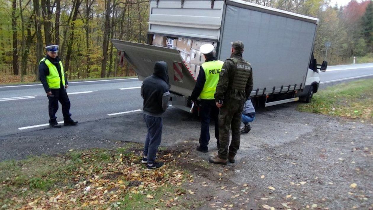 Akcja KPP w Kraśniku i Straży Leśnej Nadleśnictwa Kraśnik 