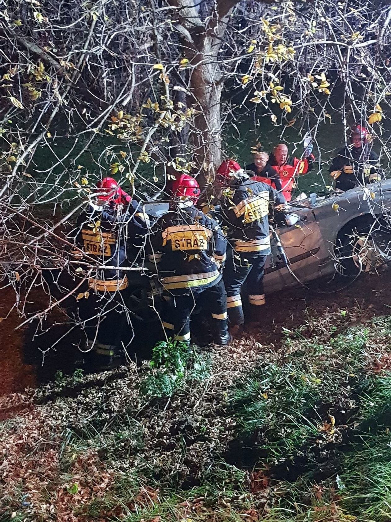  Wypadek na al. Solidarności w Lublinie (zdjęcie 6) - Autor: Marcin Michoń