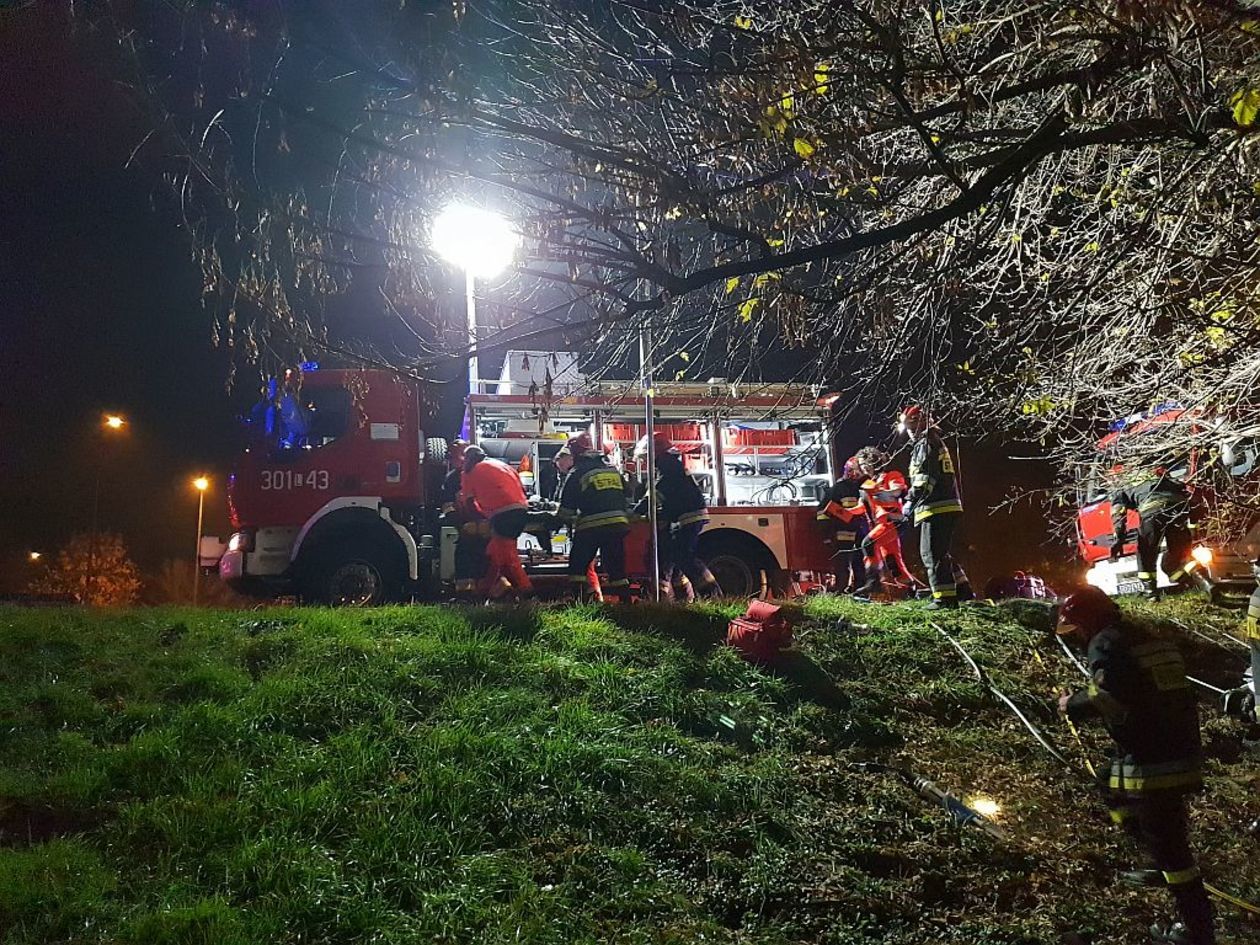  Wypadek na al. Solidarności w Lublinie  - Autor: Marcin Michoń