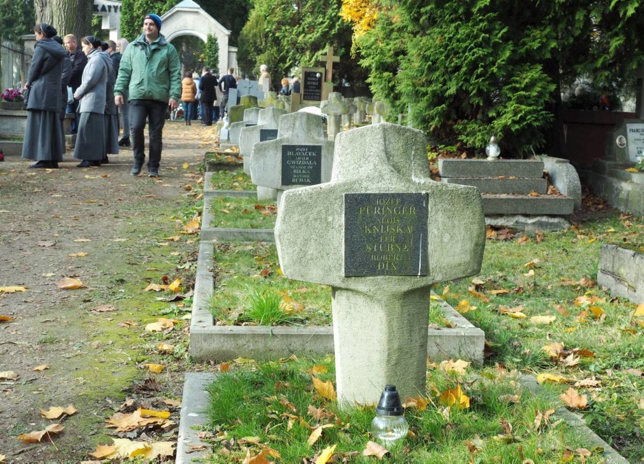  Dzień Wszystkich Świętych: cmentarz przy ul. Lipowej (zdjęcie 12) - Autor: Maciej Kaczanowski