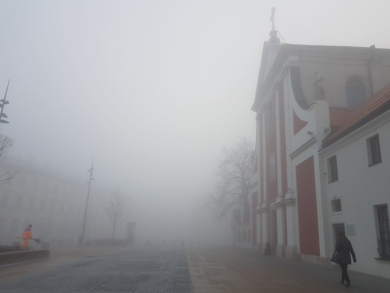  Mgła w Lublinie (zdjęcie 4) - Autor: Łukasz Dudkowski