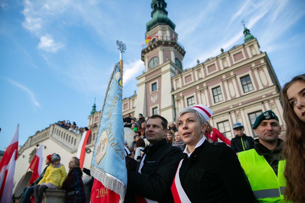  Zamość: 100-lecie odzyskania niepodległości przez Polskę (zdjęcie 46) - Autor: Kazimierz Chmiel