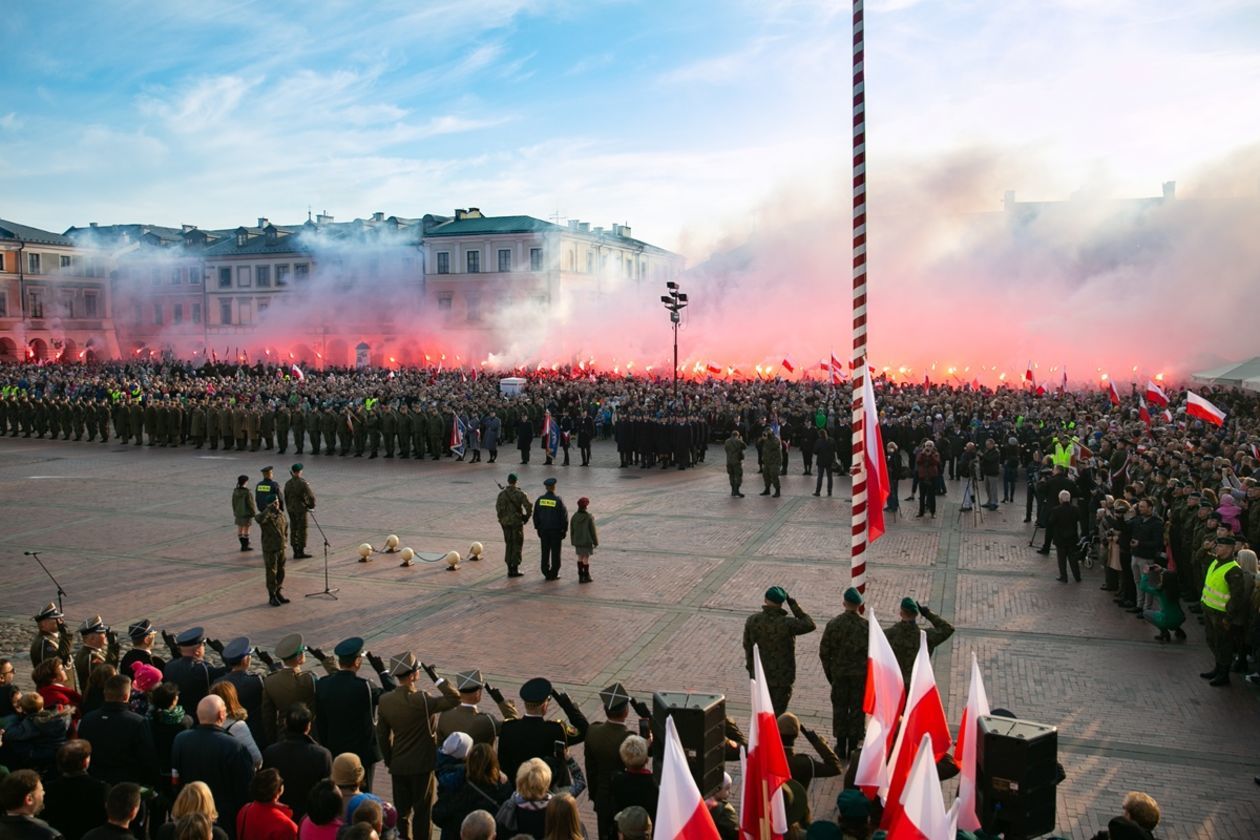 Zamość: 100-lecie odzyskania niepodległości przez Polskę