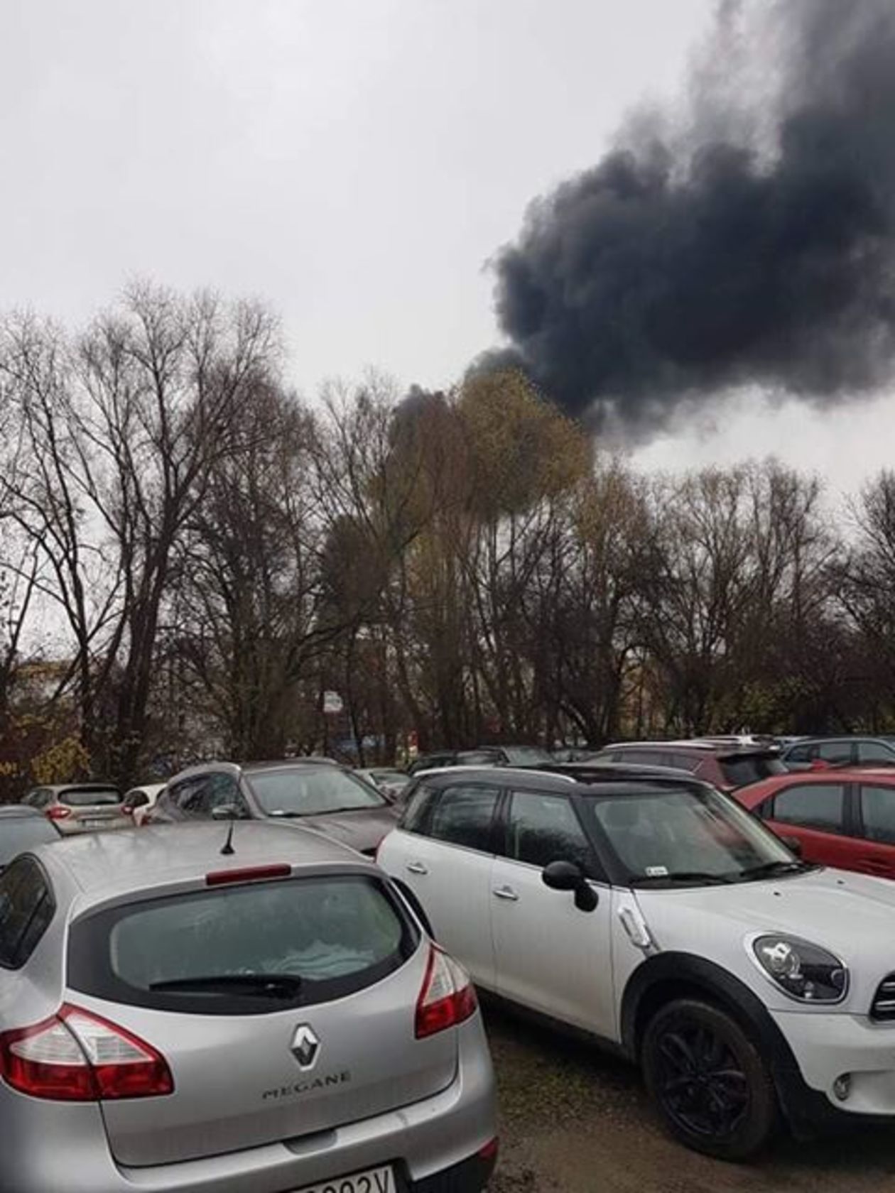 Pożar na ul. Probostwo w Lublinie