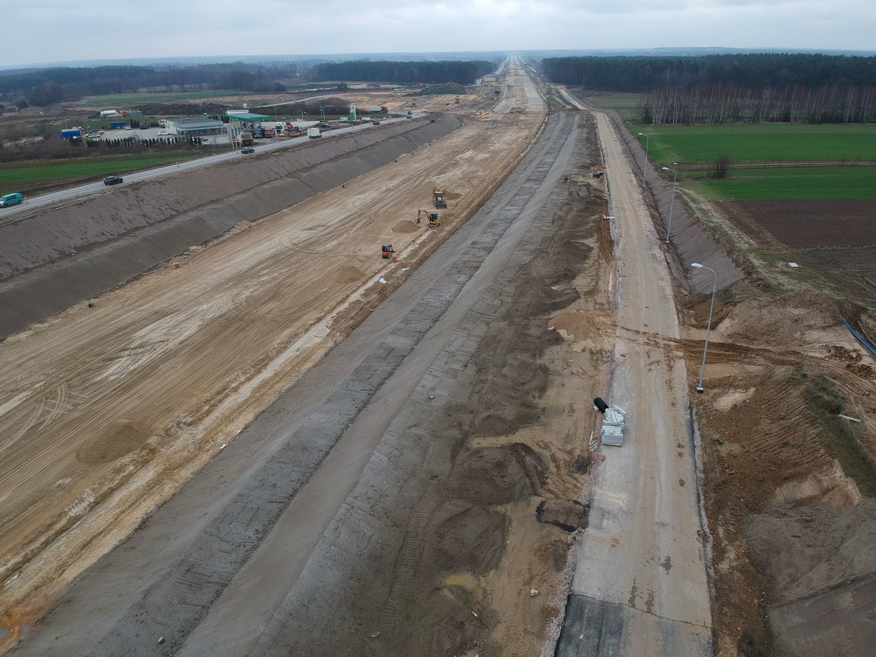  Budowa trasy S17 (zdjęcie 4) - Autor: Łukasz Minkiewicz