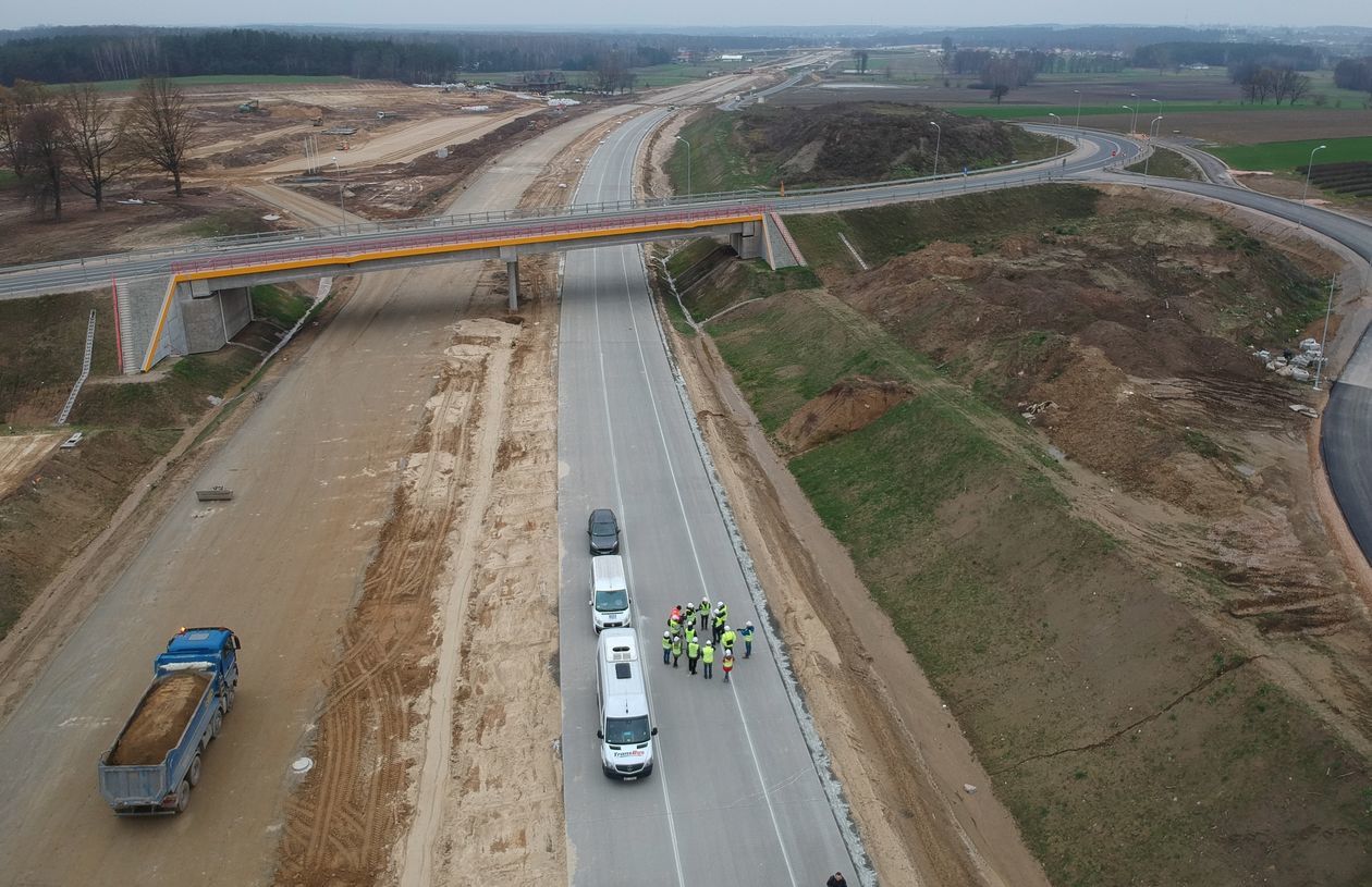  Budowa trasy S17 (zdjęcie 8) - Autor: Łukasz Minkiewicz