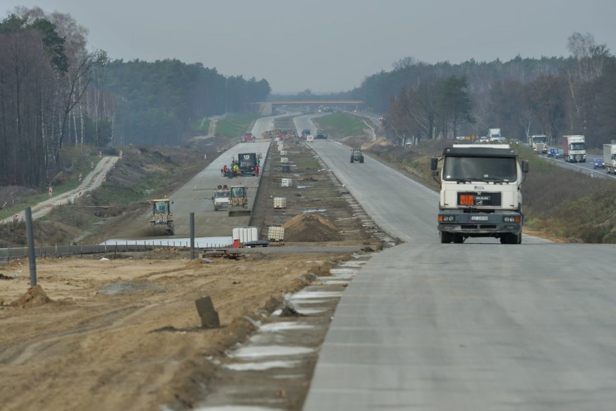  Budowa trasy S17  - Autor: Krzysztof Mazur