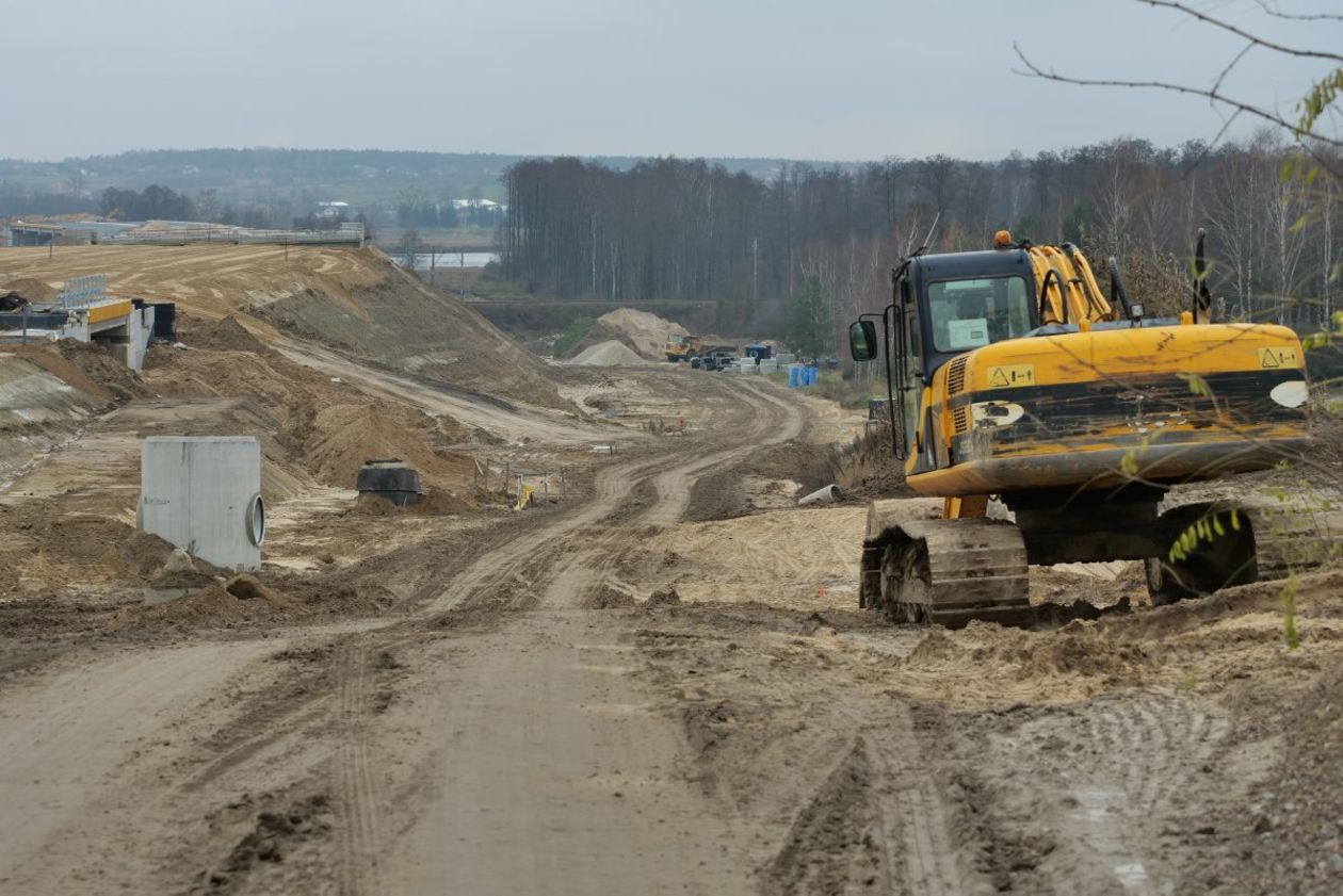  Budowa trasy S17 (zdjęcie 31) - Autor: Krzysztof Mazur