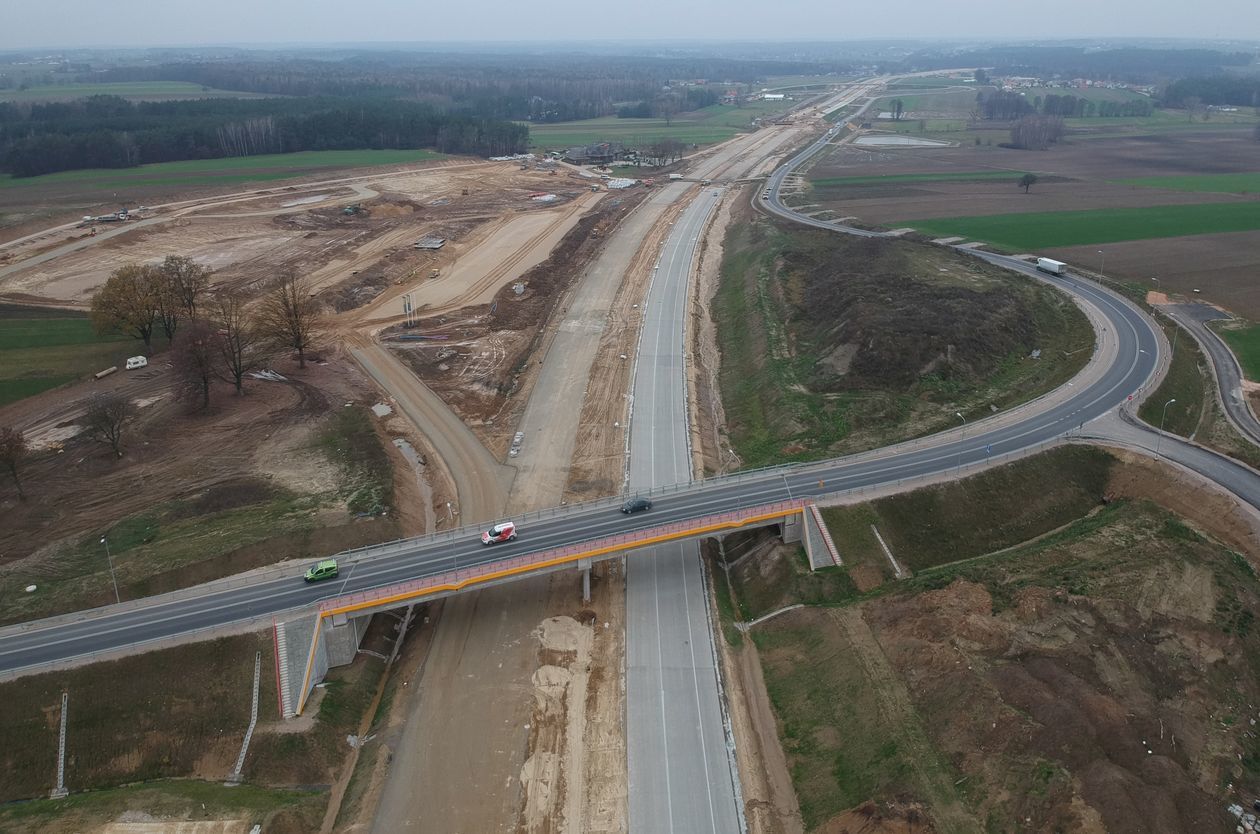  Budowa trasy S17 (zdjęcie 7) - Autor: Łukasz Minkiewicz