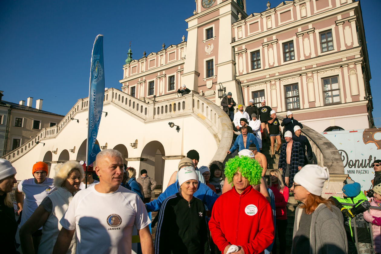  Morsy na rynku w Zamościu  - Autor: Kazimierz Chmiel