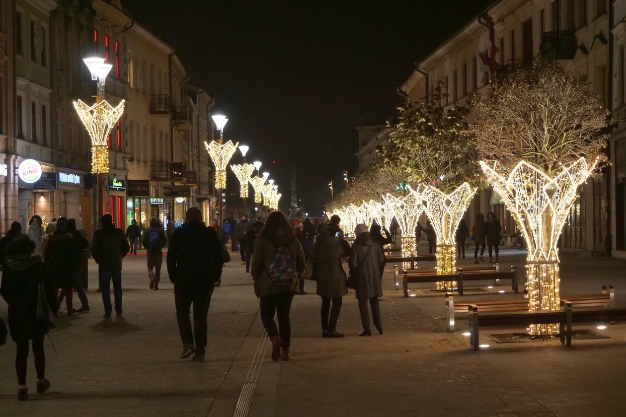  Choinka i iluminacje świąteczne na deptaku w Lublinie (zdjęcie 13) - Autor: Krzysztof Mazur