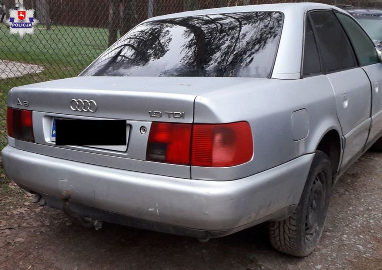 Policjanci odzyskali skradzione audi A6