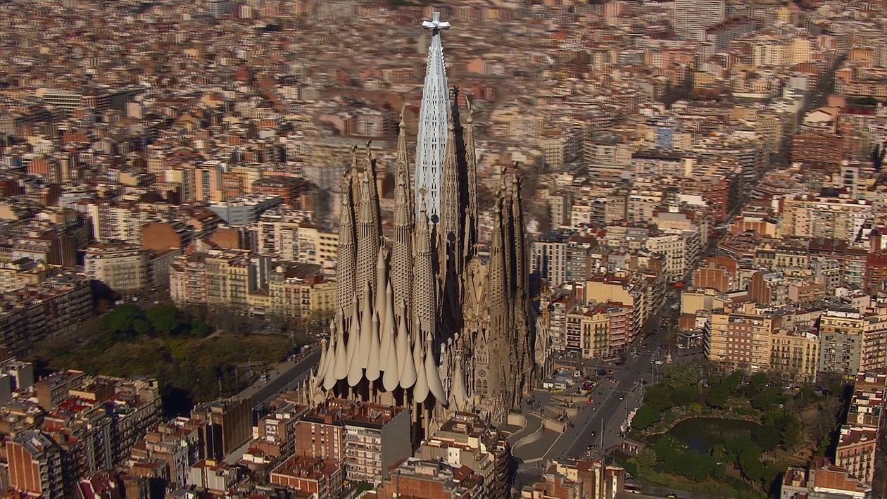 Sagrada Familia w budowie