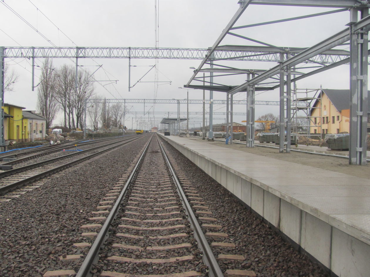 Prace na stacji kolejowej w Dęblinie  - Autor: PKP PLK