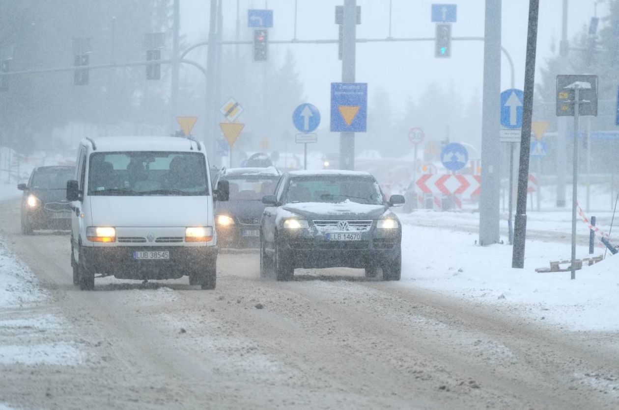  Śnieżyca nad Lublinem  - Autor: Maciej Kaczanowski