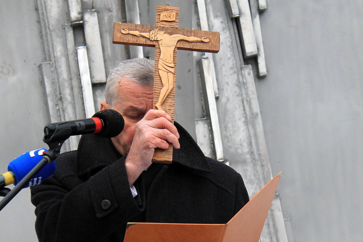  Odsłonięcie pomnika puławskiej Solidarności (zdjęcie 25) - Autor: Radosław Szczęch