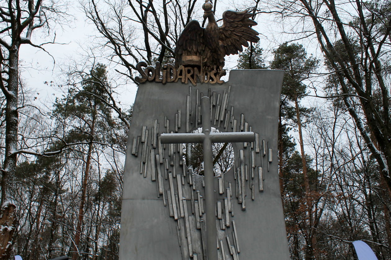  Odsłonięcie pomnika puławskiej Solidarności (zdjęcie 8) - Autor: Radosław Szczęch