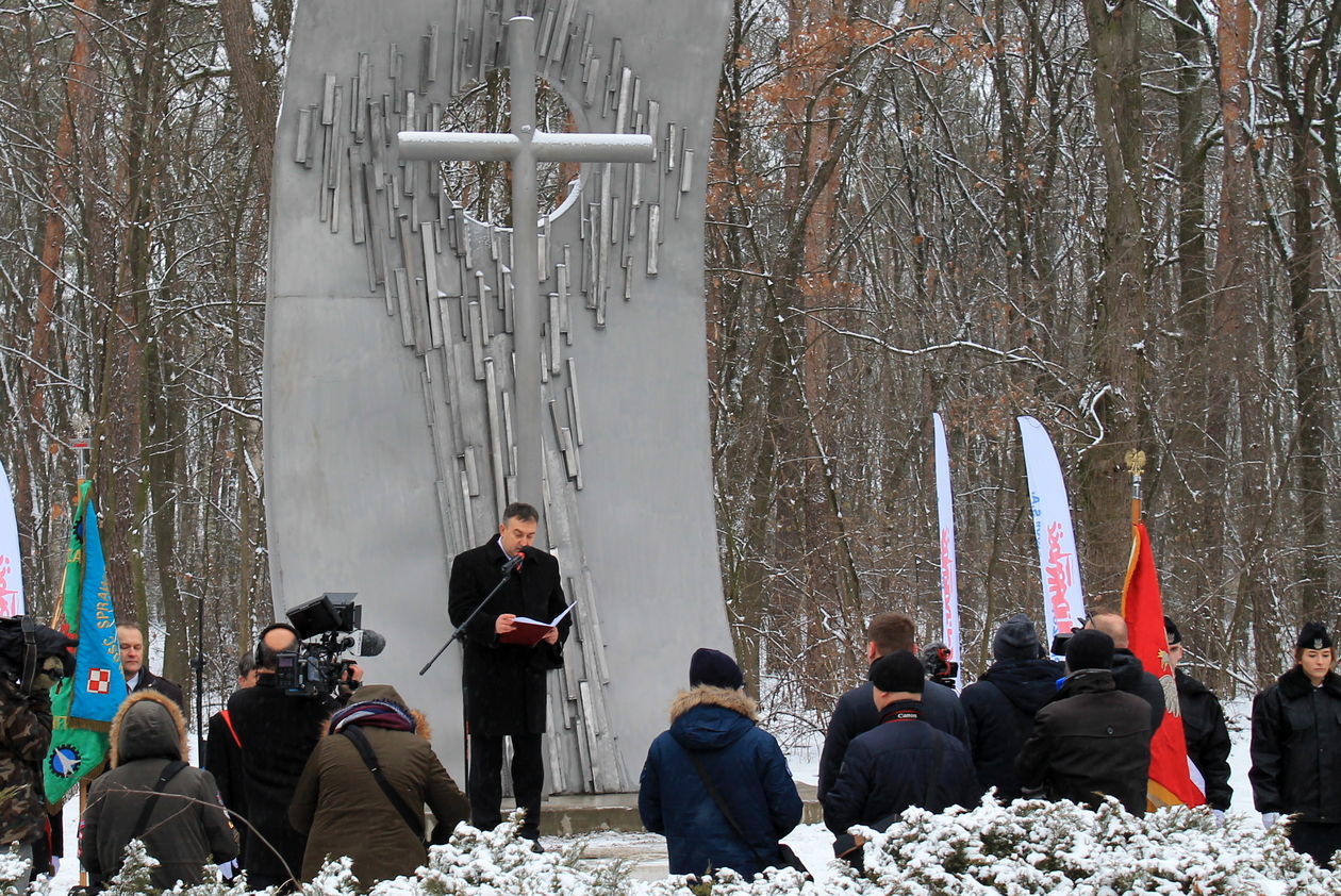  Odsłonięcie pomnika puławskiej Solidarności (zdjęcie 2) - Autor: Radosław Szczęch