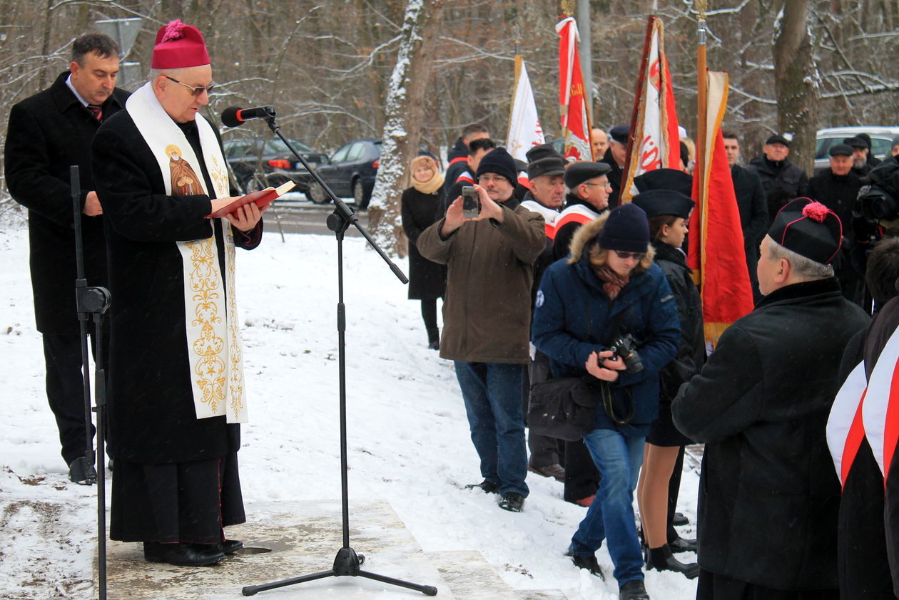  Odsłonięcie pomnika puławskiej Solidarności (zdjęcie 21) - Autor: Radosław Szczęch